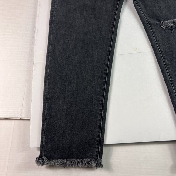 Veronica Beard Jeans Women's 36x27* Benzi Mid Rise Girlfriend Black Denim Tag 32 - Picture 5 of 16